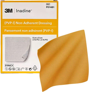 Box of 25 Inadine Dressings - Non-Adherent Pads for Wound Care & Infection Prevention : Amazon.co.uk: Health & Personal Care