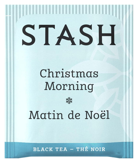 Stash Tea Christmas Morning Black Tea, Box Of 100 Tea Bags