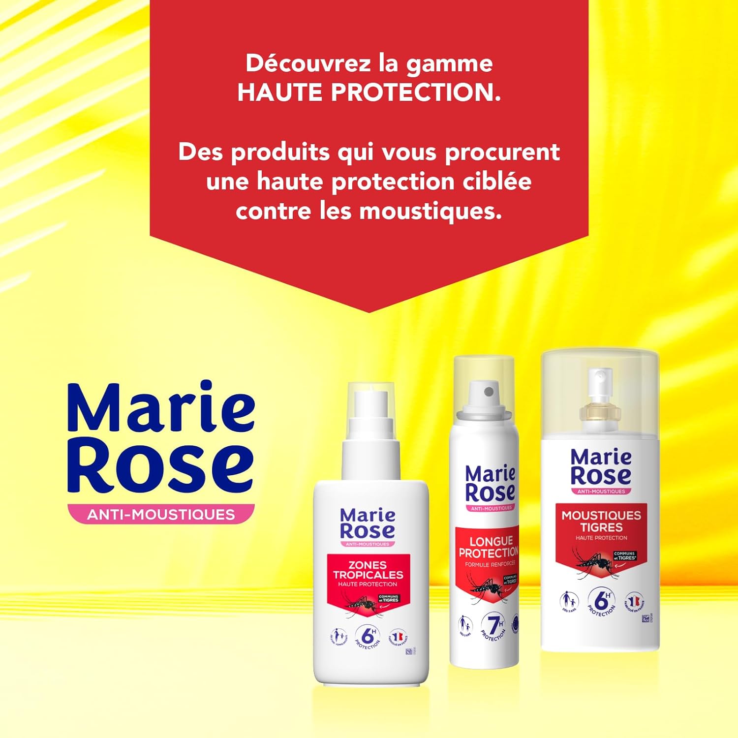 Marie Rose Anti-Mosquitoes Long Protection Aerosol 100Ml