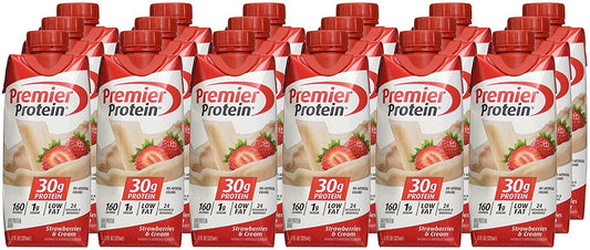 PREMIER PROTEIN SHAKE STRAWBERRY 11FL/OZ 18PK