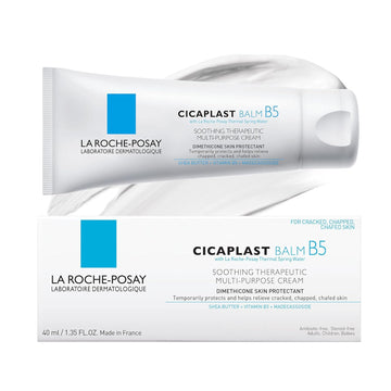 La Roche-Posay Cicaplast Balm B5,Healing Ointment And Soothing Therapeutic Multi Purpose Cream For Dry & Irritated Skin + Post Treatment Skin Protectant With Spf | Multi-Purpose Cream For Dry Skin