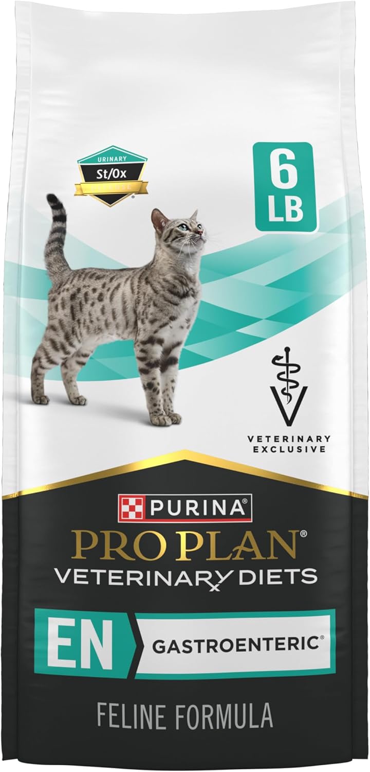 Purina En Gastroenteric Feline Formula Dry Cat Food - 6 Lb. Bag