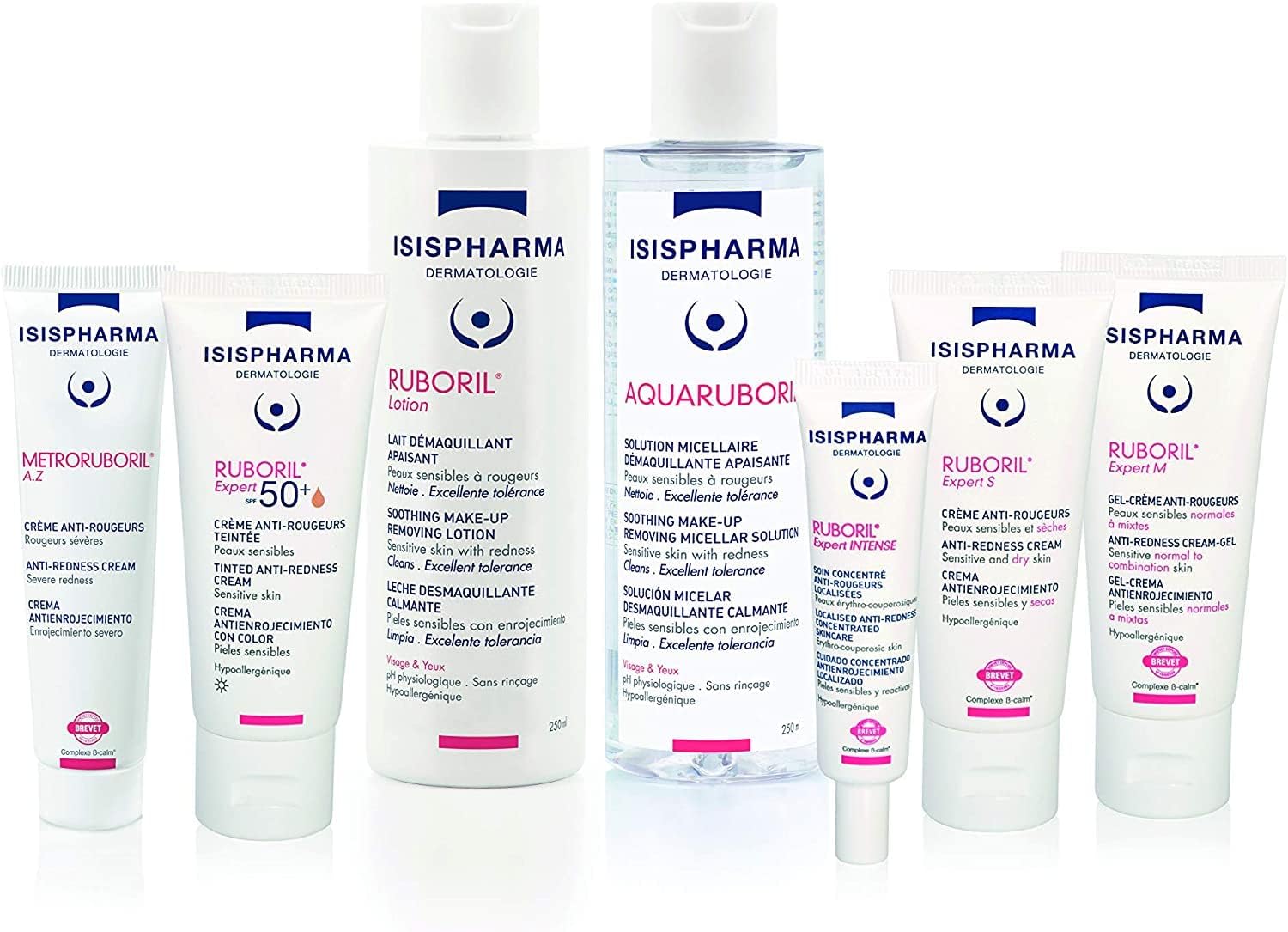 Isispharma Ruboril Expert Intense 15 Ml - Gel-Cream Skincare - Soothes And Reduces Sensations Of Discomfort - Redness Solusions For Sensitive Skin - Hydrating Serum Gel - Made In France