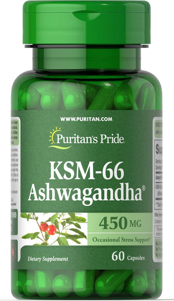 Puritan'S Pride Ashwagandha Occasional Stress Support