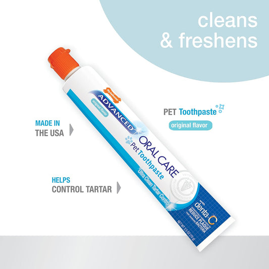 Nylabone Advanced Oral Care Tartar Control Dog Toothpaste Original 2.5 oz. (1 Count)