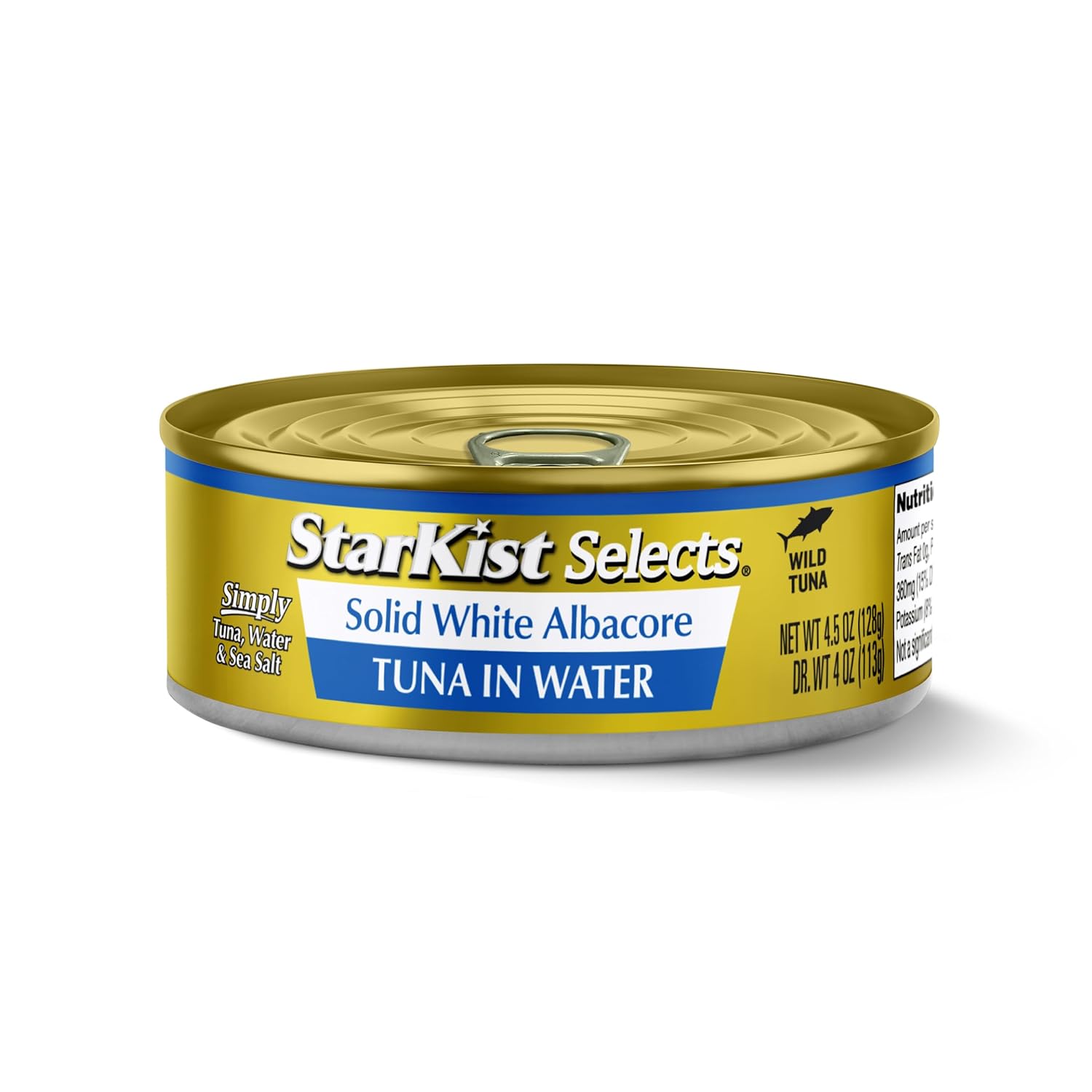 StarKist Selects Solid White Albacore Tuna In Water - 4.5 oz Can