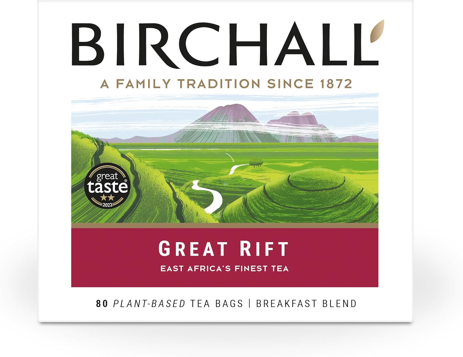 Birchall Great Rift Breakfast Blend - 80 Everyday Tea Bags (5)