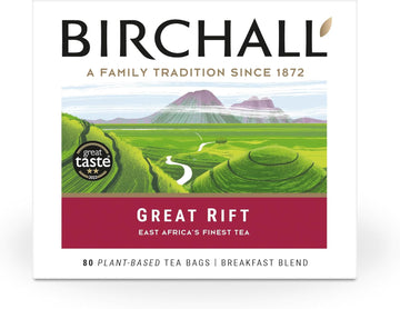 Birchall Great Rift Breakfast Blend - 80 Everyday Tea Bags (5)