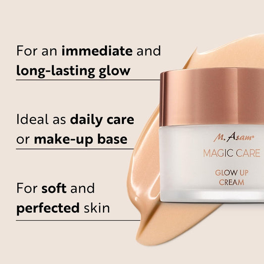 M. Asam Magic Care Glow Up Cream (1.69 Fl Oz) - Light Facial Cream With Immediate & Long-Term Glow Effect, Skincare For Fresh And Youthful Complexion, Ideal As Day Care & As Make-Up Base