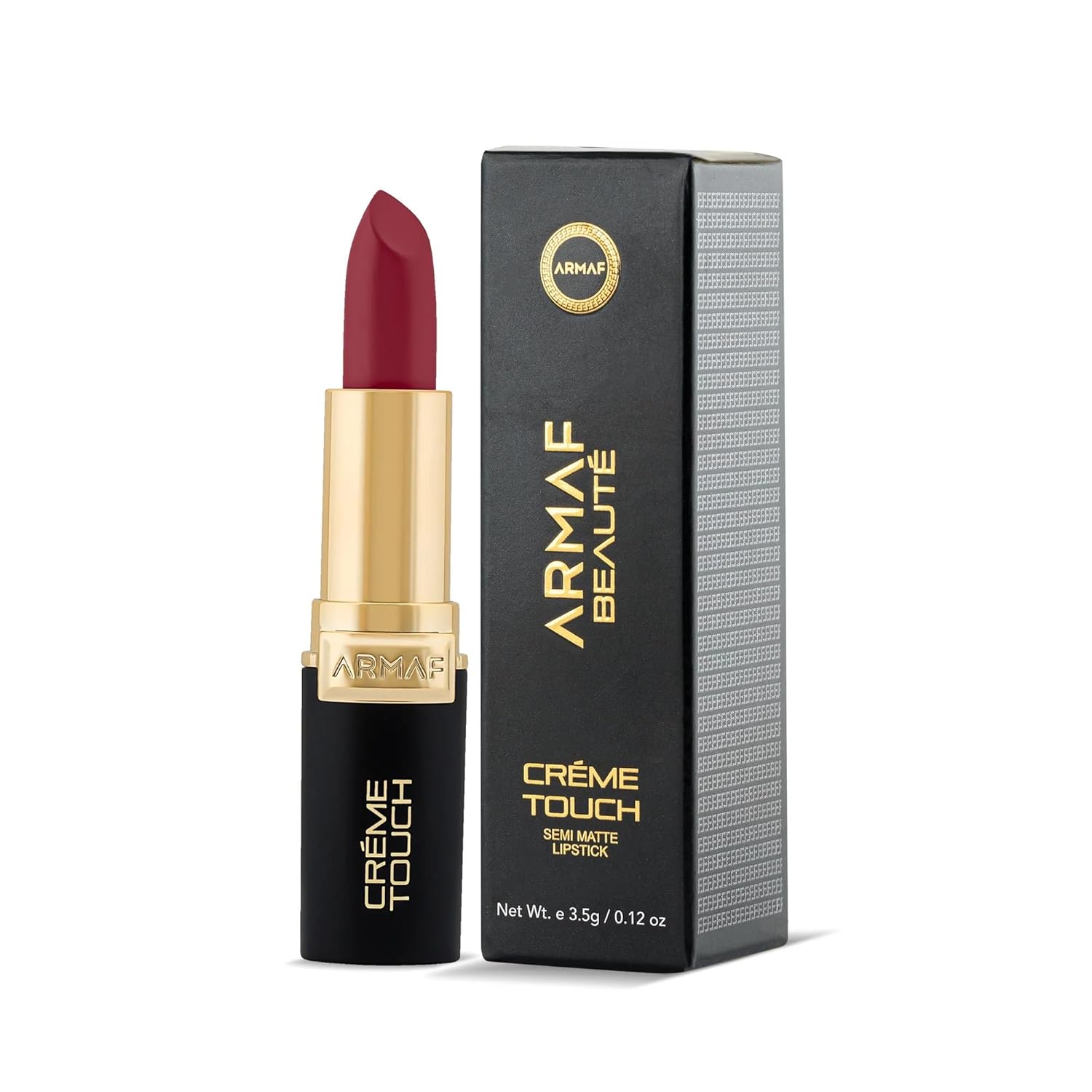 Armaf Beauté Crème Touch Bullet Lipstick - Matte Lipstick For Women, Enriched With Shea Butter | Cocoa : Beauty & Personal Care