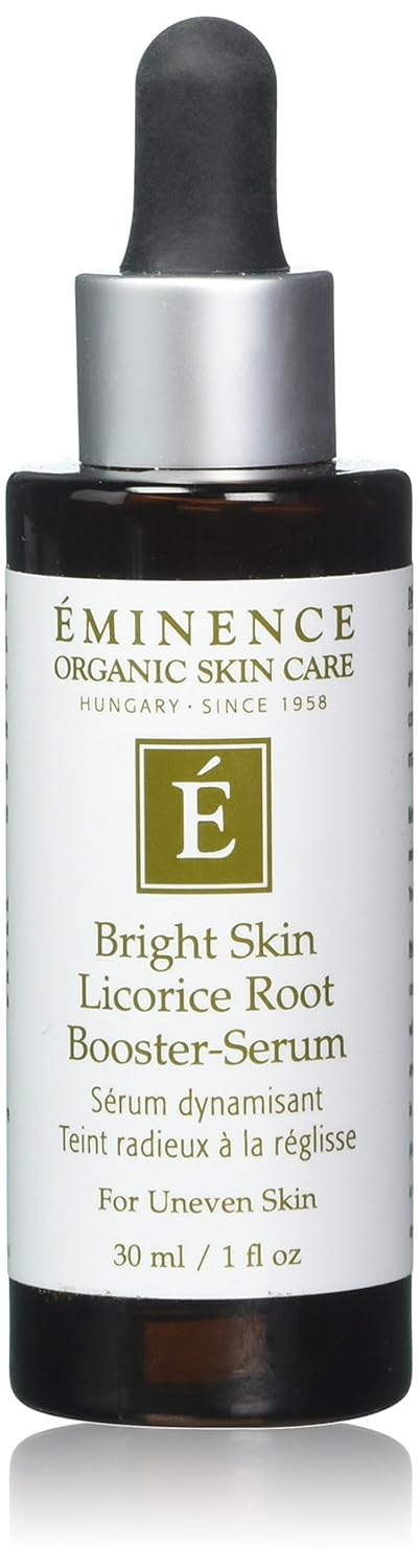 Eminence Organic Skincare Bright Skin Licorice Root Booster Serum, 1 Ounce : Beauty & Personal Care