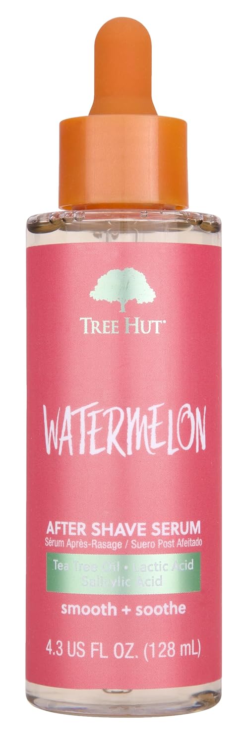 Tree Hut Watermelon After Shave Serum | Helps Keep Skin Smooth & Soothed After Shaving | Sensitive | 4.3 Fl Oz