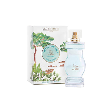 French Way Of Life, Collection Azur, Virée En Mer Eau De Parfum, Spray Perfume For Women, Fresh & Floral, Notes Of Lemon Zest, Lily Of The Valley, Peach, Made In France, 3.38 Fl.Oz
