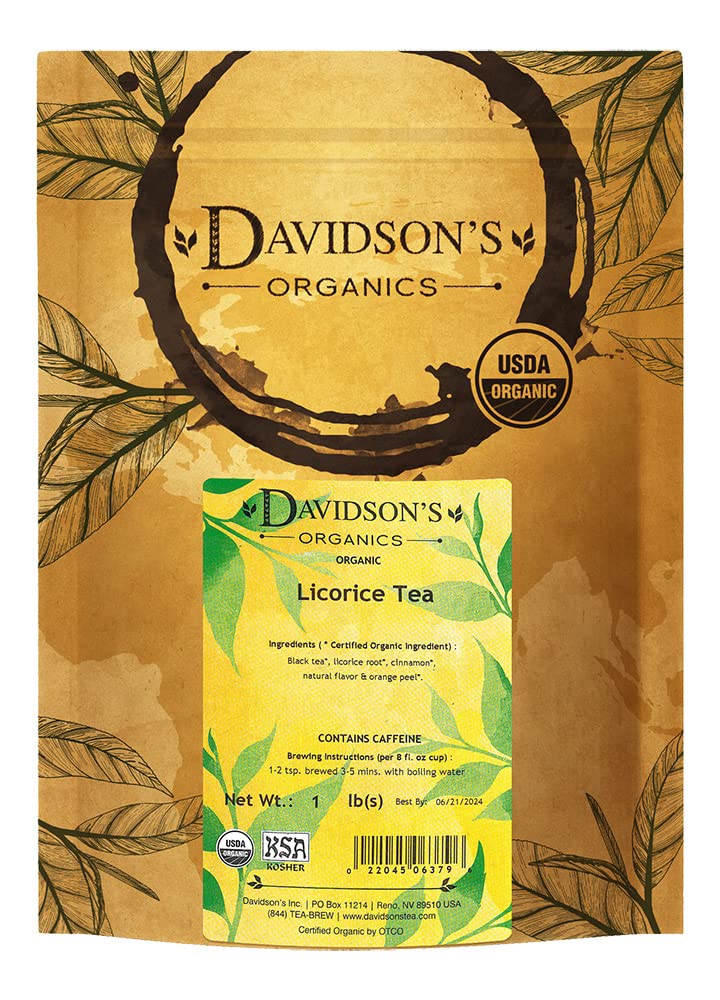 Davidson'S Tea, Licorice Tea, 16-Ounce Bag