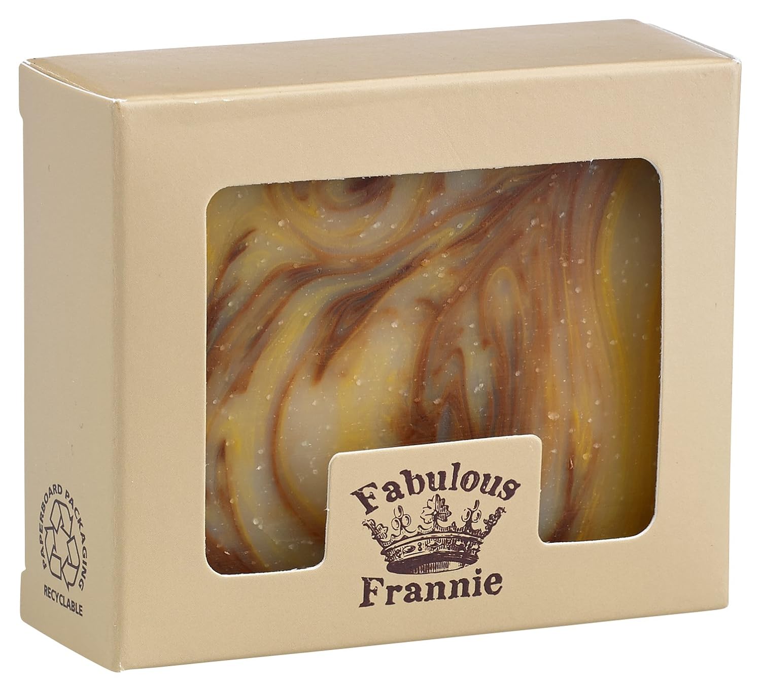 Fabulous Frannie 100% Natural Herbal Soap 4 Oz Made With Pure Essential Oils (Lavender)
