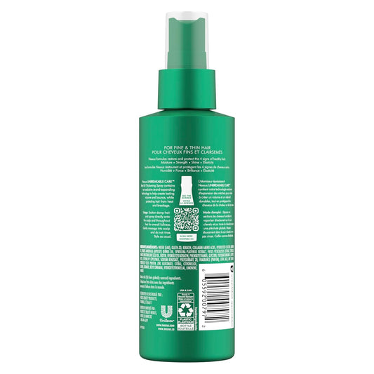 Nexxus Root Lift Thickening Spray Unbreakable Care With Proteinfusion Blend Of Biotin, Keratin & Collagen Amino Acids, 6 Oz