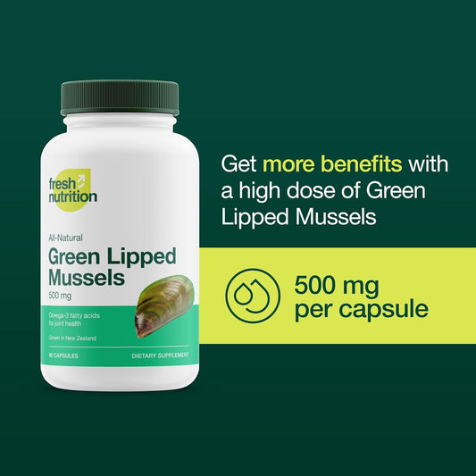 Green Lipped Mussel Capsules - Strongest DNA Verified from New Zealand