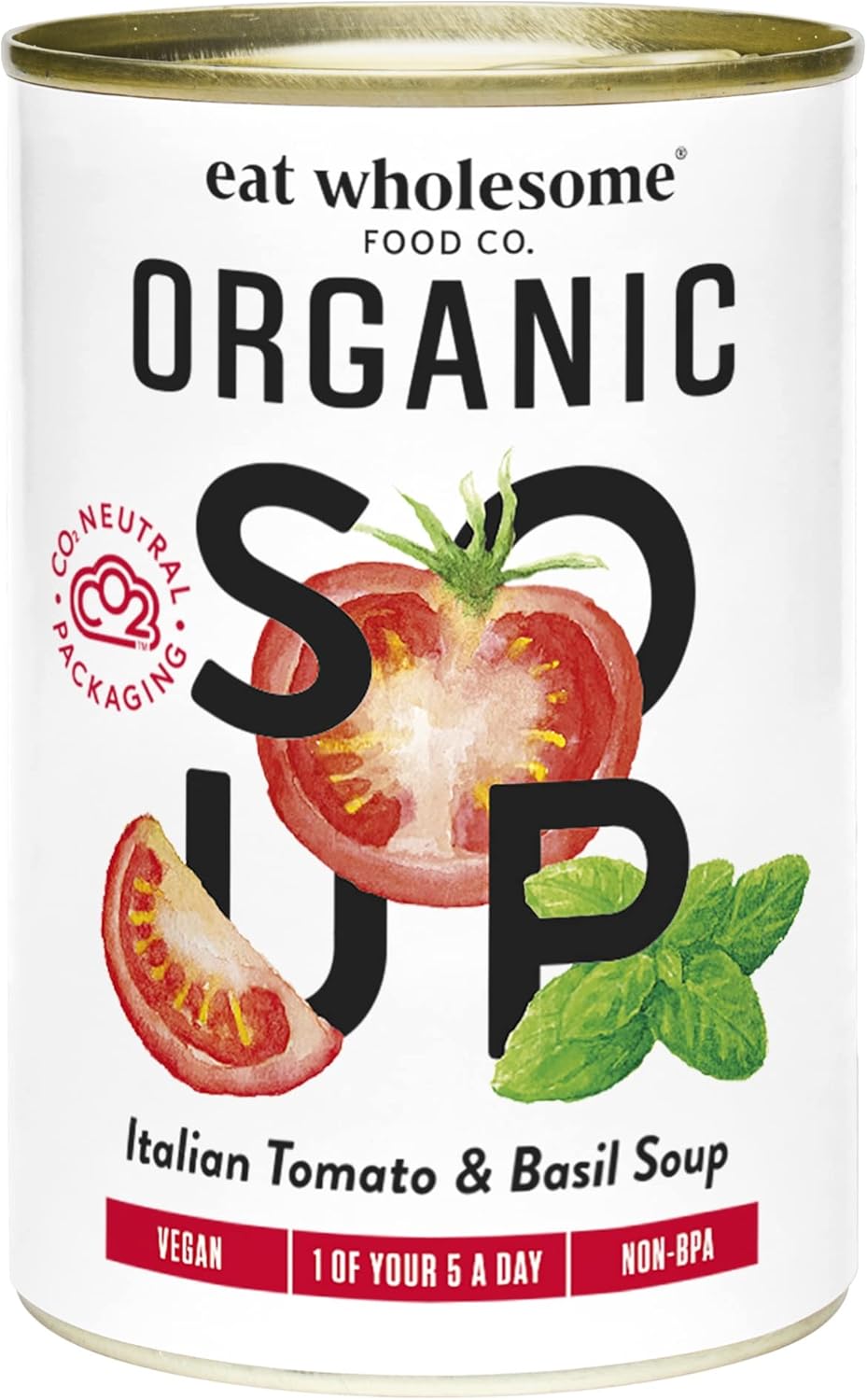 Eat Wholesome Organic Tomato & Basil Soup 400 G