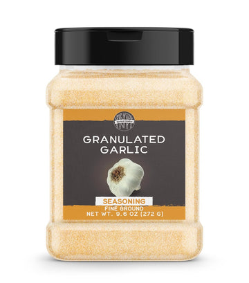 Birch & Meadow Granulated Garlic, 9.6 Oz, Ground Garlic Cloves, Versatile