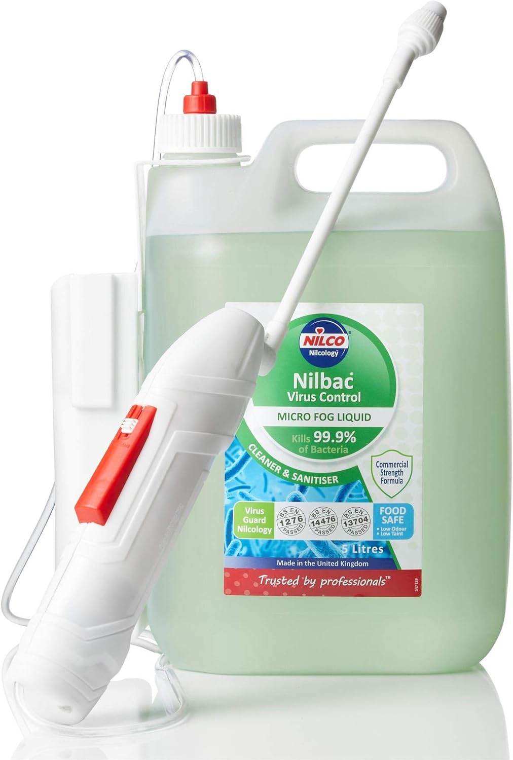 Nilco Nilbac® Virus Control Micro Fog Liquid With Battery Powered Sprayer