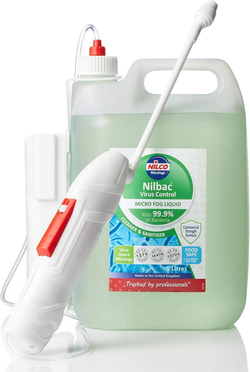 Nilco Nilbac® Virus Control Micro Fog Liquid With Battery Powered Sprayer