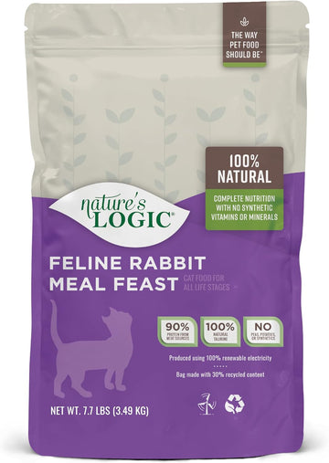 Nature'S Logic Feline Rabbit Meal Feast, 7.7Lbs