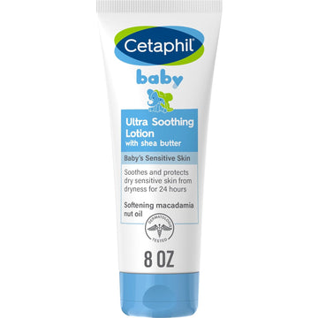 Cetaphil Baby Ultra Soothing Lotion with Shea Butter, Moisturize and Soothe Dry Skin,8 oz