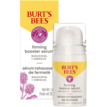 Burt'S Bees Firming Collagen Face Serum, Mothers Day Gifts For Mom, Natural Origin Retinol Alternative Improves Skin Texture & Supports Anti-Aging, With Bakuchiol, Lightweight - Firming Booster (1 Oz)