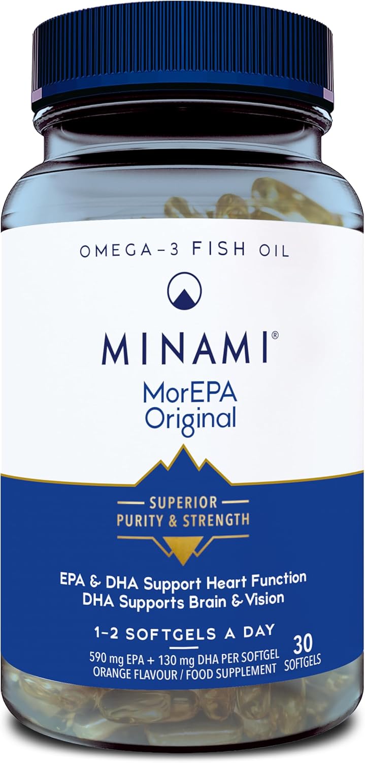 Minam - Omega-3 Fish Oil - Morepa Original - 60 Softgels