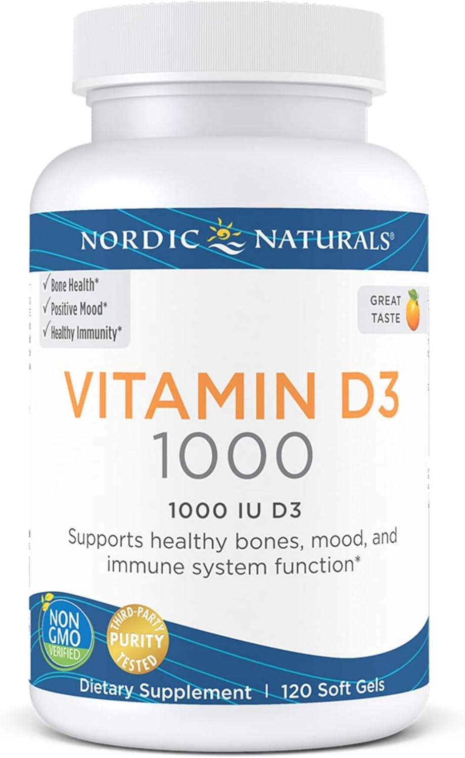 Nordic Naturals Pro Vitamin D3 1000 Iu Vitamin D3 Cholecalciferol : Health & Household