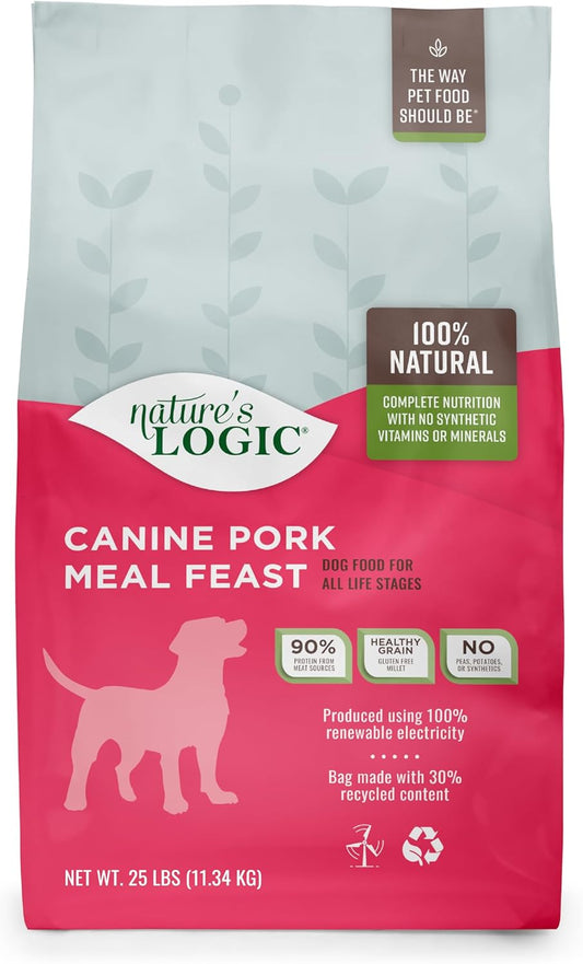 Nature'S Logic Dog Food Canine Meal Feast, Pork