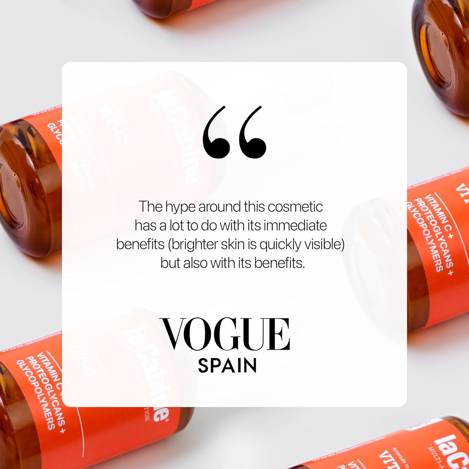 Lacabine Vit-C Serum 30Ml – High Concentration Vitamin C Face Serum For Radiant Skin, Anti-Ageing, Deep Hydration, Brightens Tone, Firms, Smooths And Reduces Wrinkles