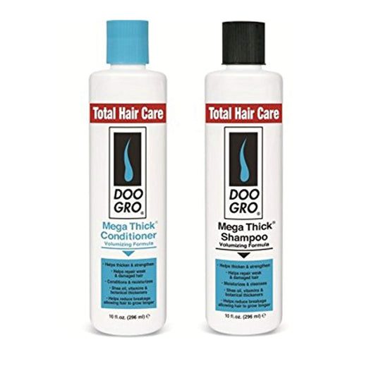 Doo Gro Mega Thick Volumizing Shampoo And Conditioner Duo Pack 300 Milimeter : Beauty & Personal Care