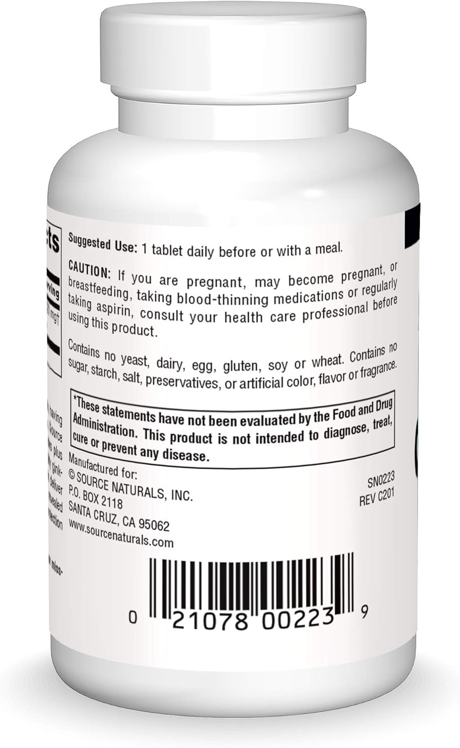 Source Naturals - Ginkgo 24, 120 mg