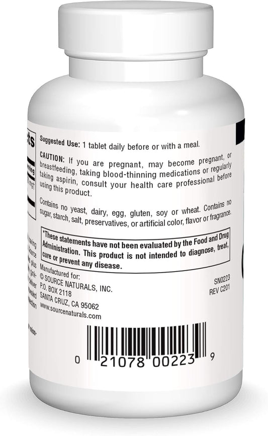 Source Naturals - Ginkgo 24, 120 mg
