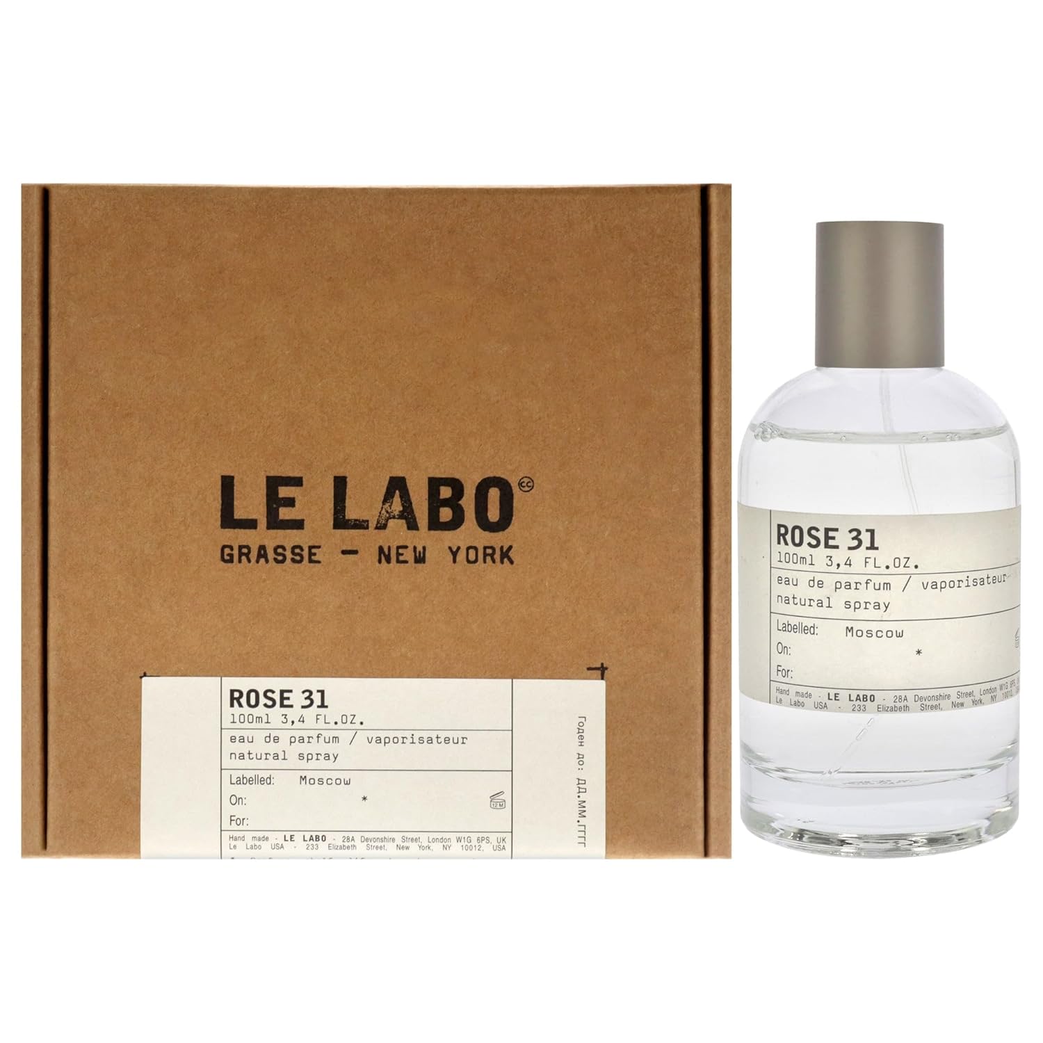 Le Labo Rose 31 For Unisex - 3.4 Oz Edp Spray : Beauty & Personal Care