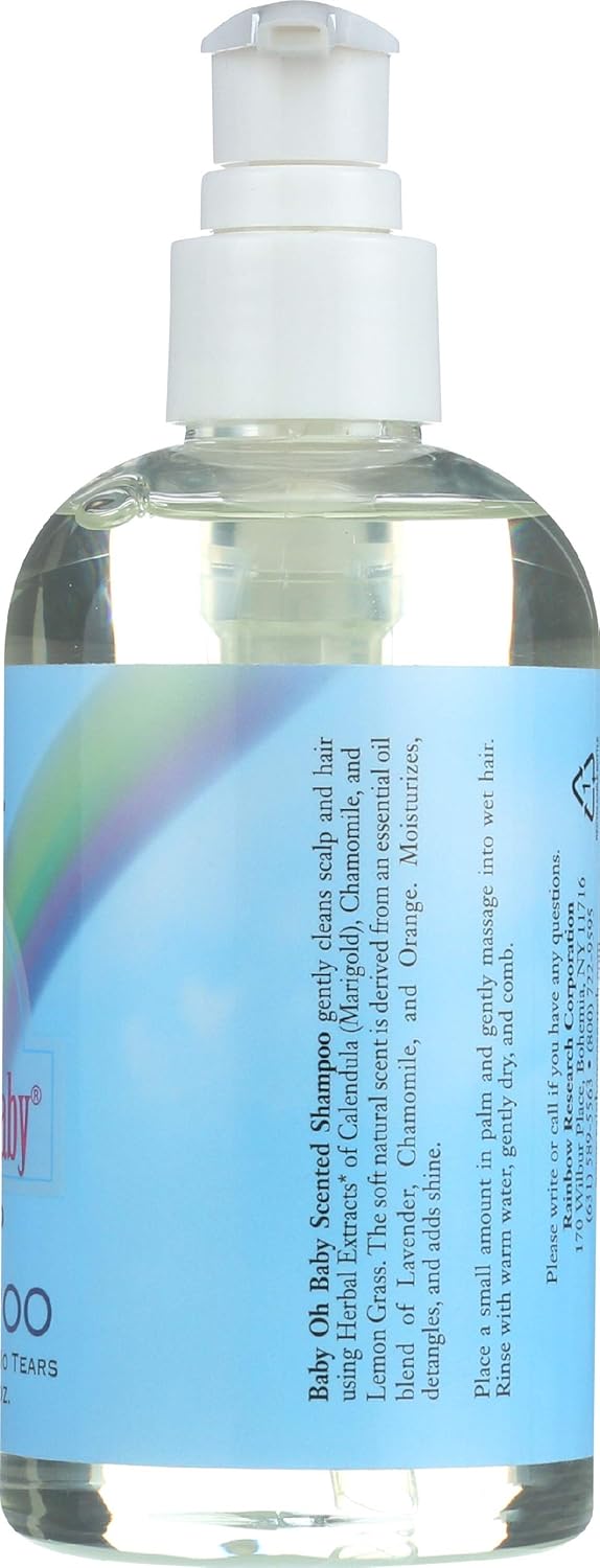 Rainbow Research Baby Shampoo, 8 Fz : Hair Shampoos : Health & Household