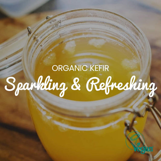 Freshly Fermented - Organic & Vegan Certified Water Kefir Grains Starter Culture, 40G