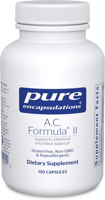 Pure Encapsulations A.C. Formula Ii | Hypoallergenic Dietary Supplement To Promote Healthy Balance | 120 Capsules