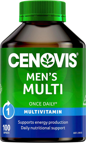 Once Daily Men'S Multi Vitamins & Minerals 100 Capsules