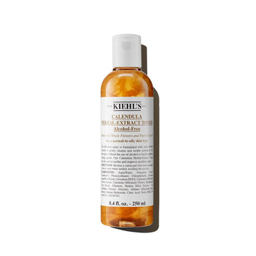 Kiehl'S Calendula Herbal Extract Alcohol-Free Toner, Soothing Facial Toner For Normal To Oily Skin, Visibly Reduces Redness & Oil, Improves Skin Texture, Paraben-Free, Fragrance-Free, Non-Acnegenic