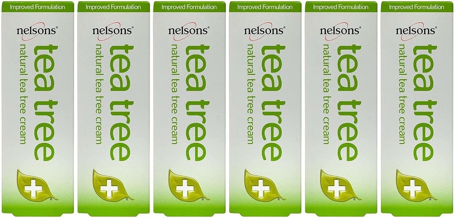 6 Pack of Nelsons Tea Tree Cream 30 ML