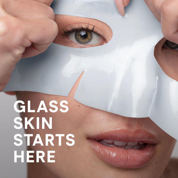 Nuface Ionplex Hydra-Gel Power Mask - Hydrogel Korean Face Mask To Help Boost Hydration, Smooth Fine Lines & Enhance Microcurrent Results - Reveals A Dewy, Glass Skin Glow (5 Count)