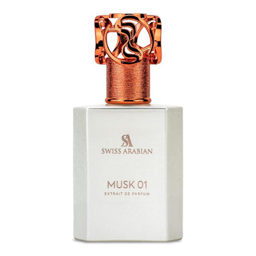 Musk 01 - Luxury Products From Dubai - Long Lasting, Addictive Personal Edp Spray Fragrance - Seductive Signature Aroma - 1.7 Oz