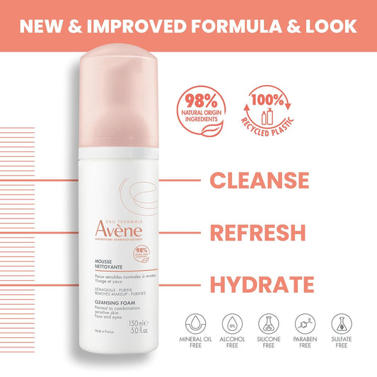 Avène Cleansing Foam Face Wash