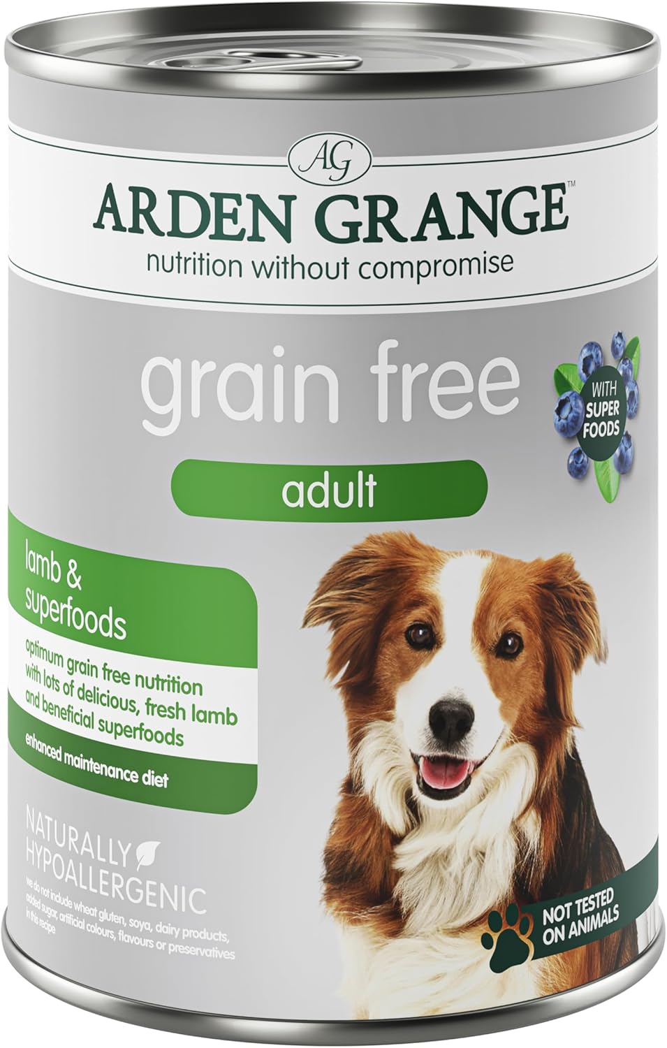 Arden Grange grain free adult lamb & superfoods 6 x 395g