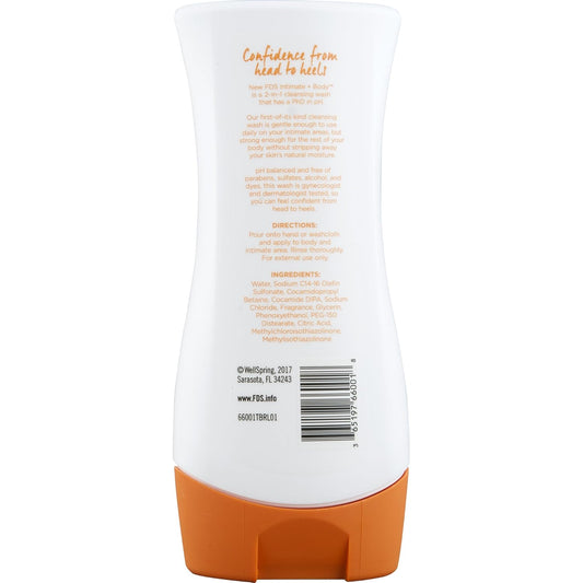 Fds Feminine Hygiene Wash For Gentle Cleansing, Tangerine Blossom, 10 Ounce