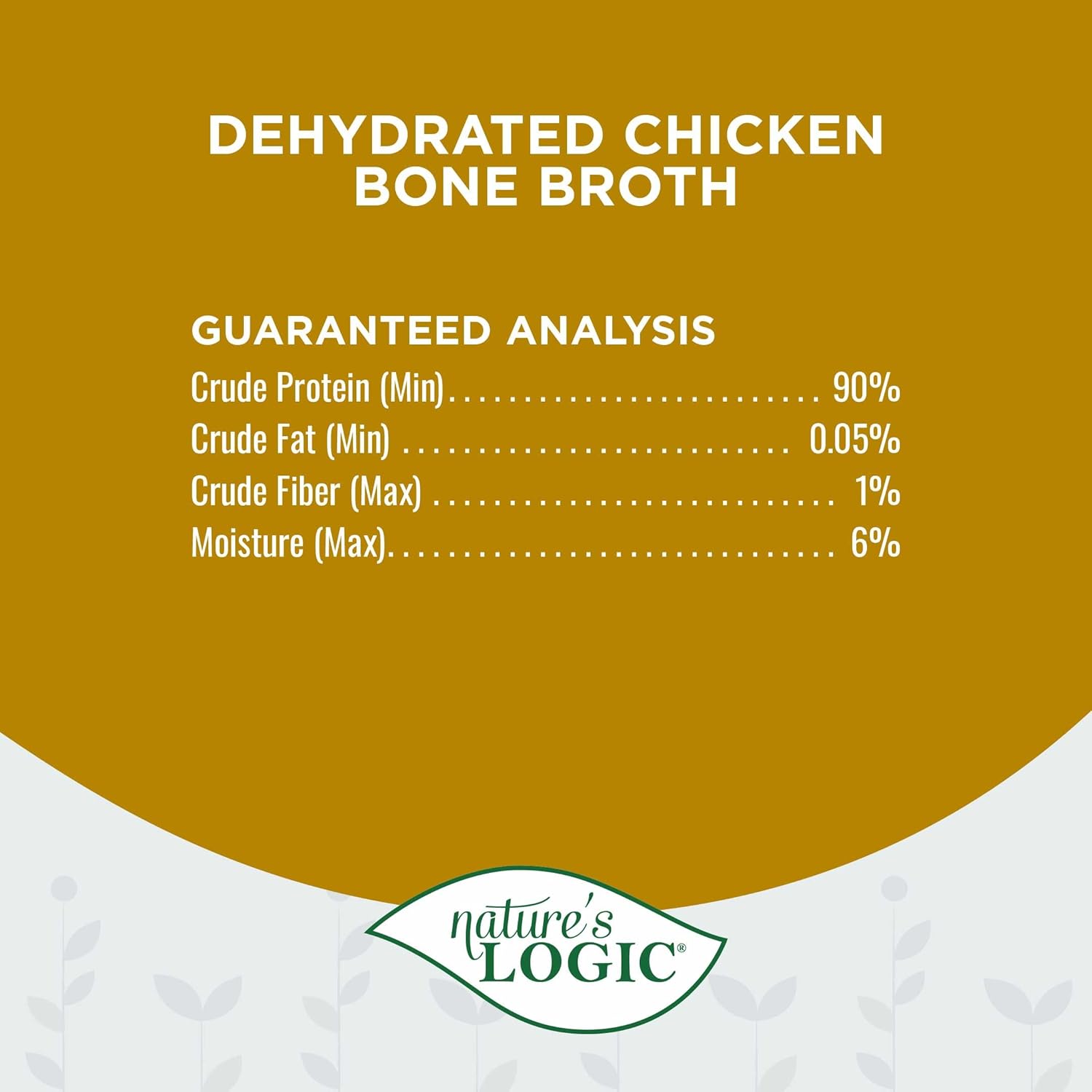 Nature's Logic Dehydrated Chicken Bone Broth, 6oz