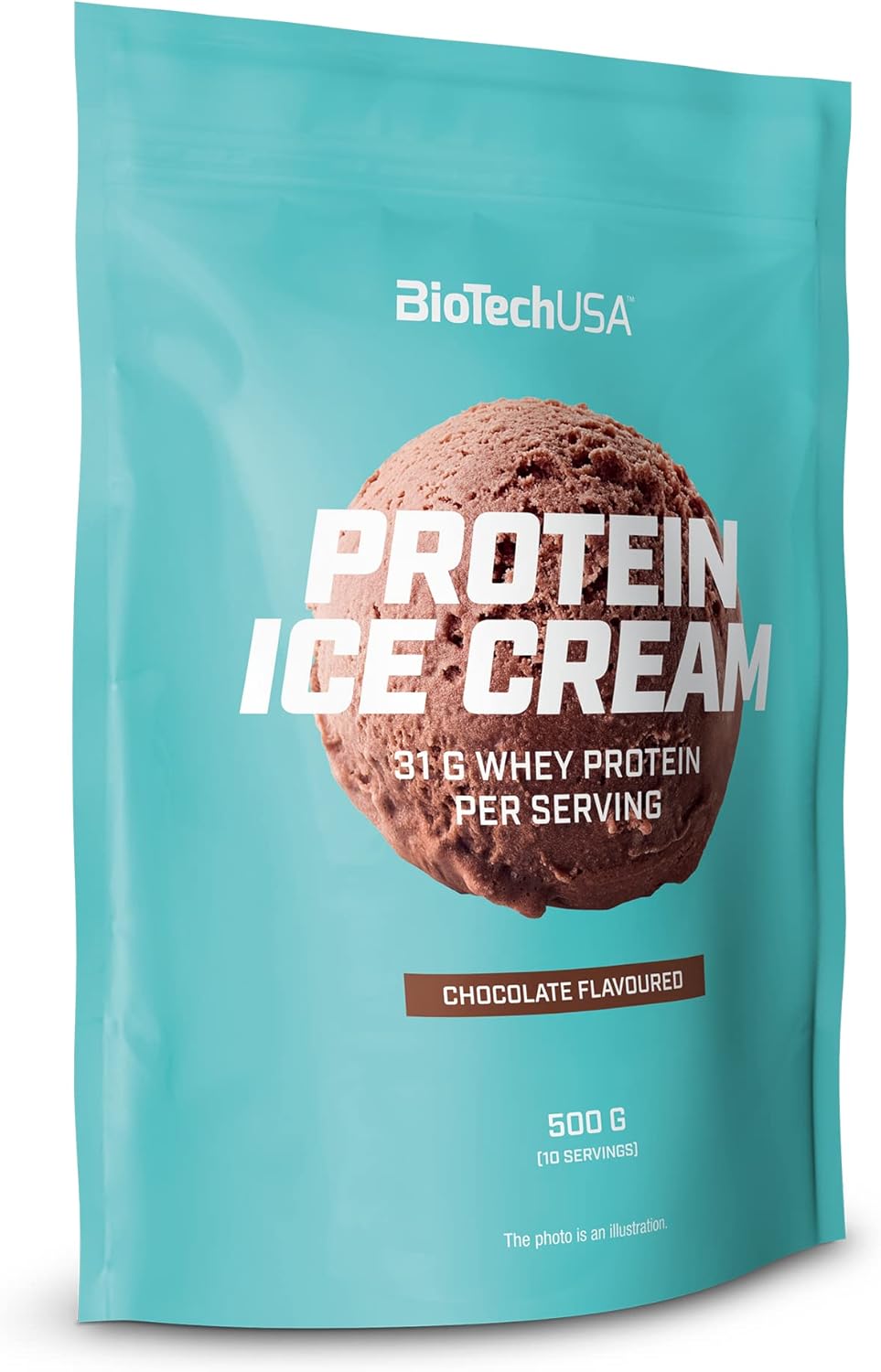 Biotechusa Protein Ice Cream Chocolate 500 G Bag