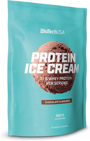 Biotechusa Protein Ice Cream Chocolate 500 G Bag